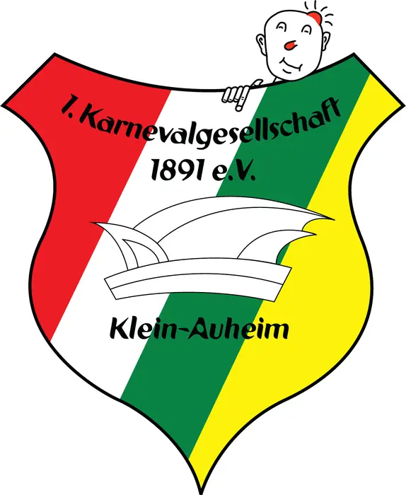 Wappen der 1. Karnevalsgesellschaft 1891 e. V. Klein-Auheim