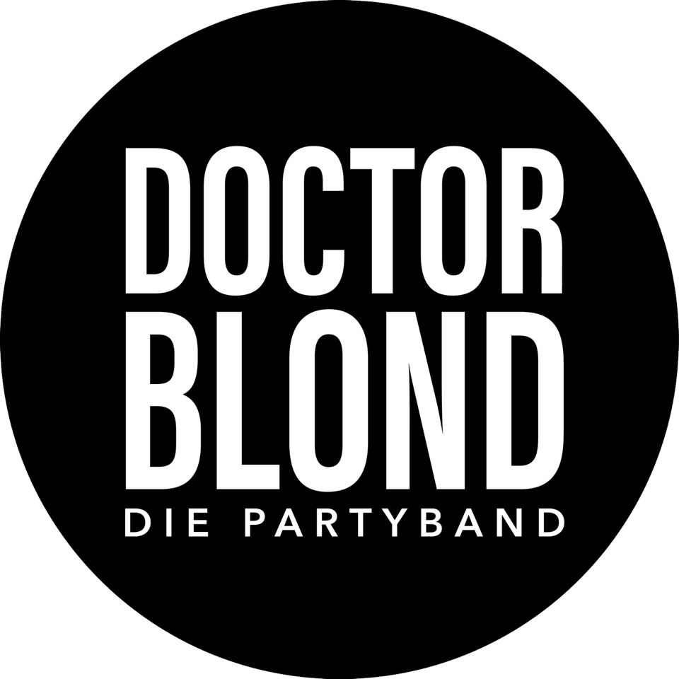 Doctor Blond – Die Partyband Logo